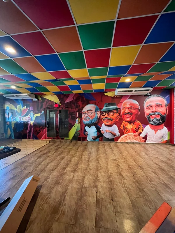 Carnaval · mural interior